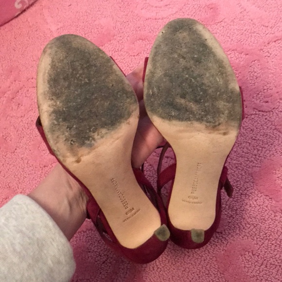 Rebecca Minkoff Suede Sandal Heel - Picture 5 of 5